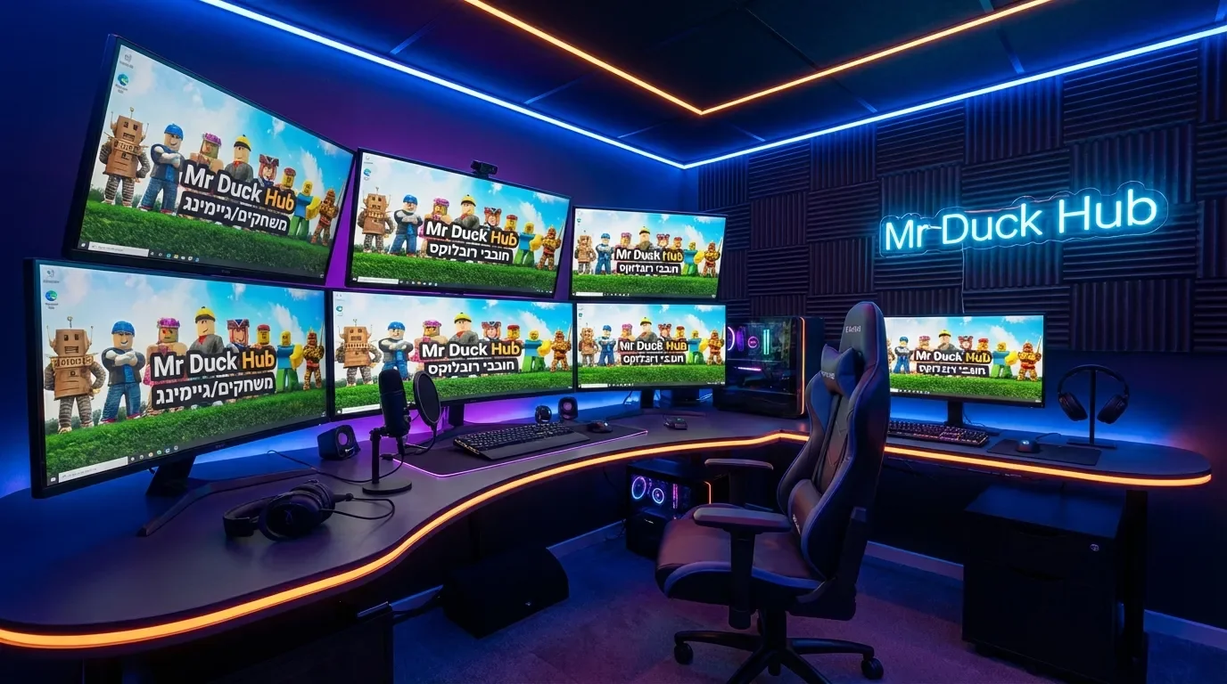 חוויית גיימינג רובלוקס מקצועית